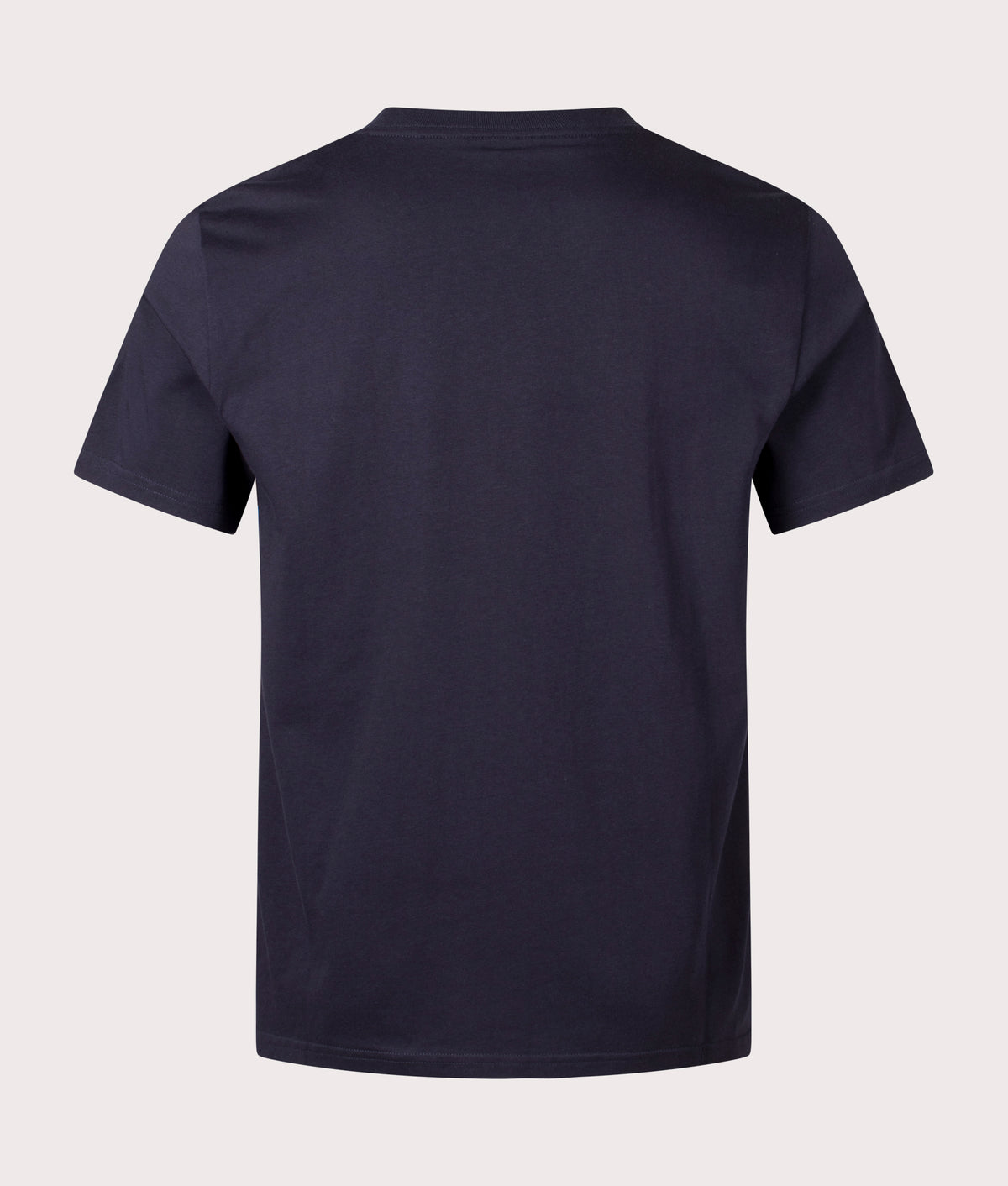 Pocket T-Shirt in Dark Navy by Carhartt WIP. EQVVS Back Angle Shot.