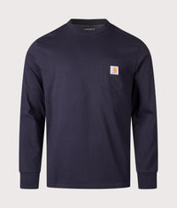 Pocket Long Sleeve T-Shirt: 1CXX Dark Navy 