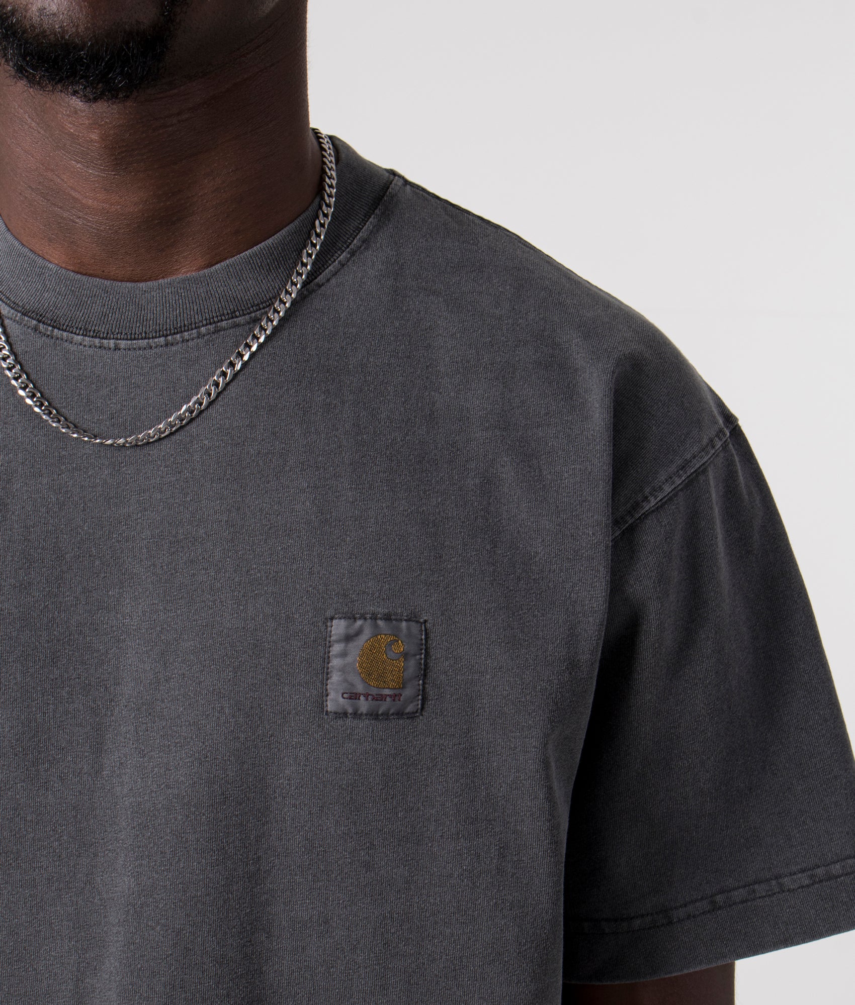 Relaxed-Fit-Vista-T-Shirt-Vulcan-Carhartt-WIP-EQVVS-Detail-Image