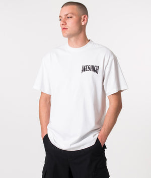 Relaxed-Fit-Aces-T-Shirt-White/Black-Carhartt-WIP-EQVVS