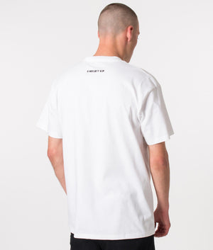Relaxed-Fit-Aces-T-Shirt-White/Black-Carhartt-WIP-EQVVS