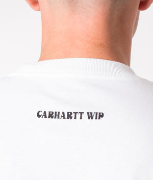 Relaxed-Fit-Aces-T-Shirt-White/Black-Carhartt-WIP-EQVVS