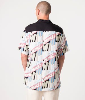 Relaxed-Fit-Shorts-Sleeve-Tamas-Vacances-Shirt-Tamas-Vacances-Print/Pastel-Carhartt-WIP-EQVVS