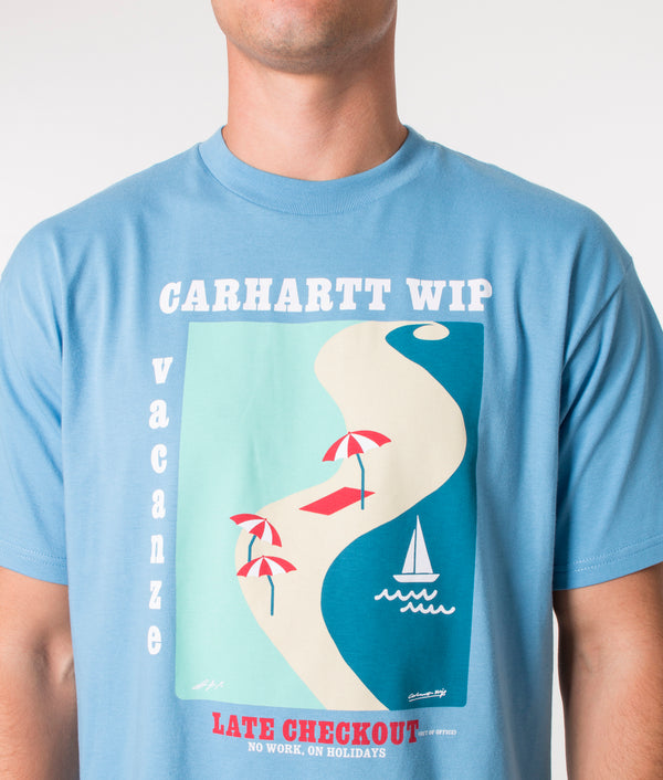 Relaxed Fit Vacanze T-Shirt Piscine | Carhartt WIP | EQVVS