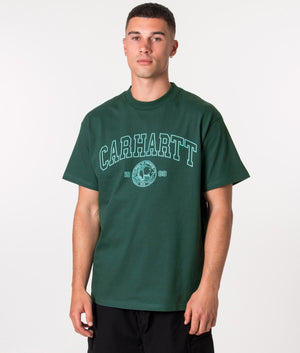 Relaxed-Fit-Coin-T-Shirt-Botanic/Aqua-Green-Carhartt-WIP-EQVVS