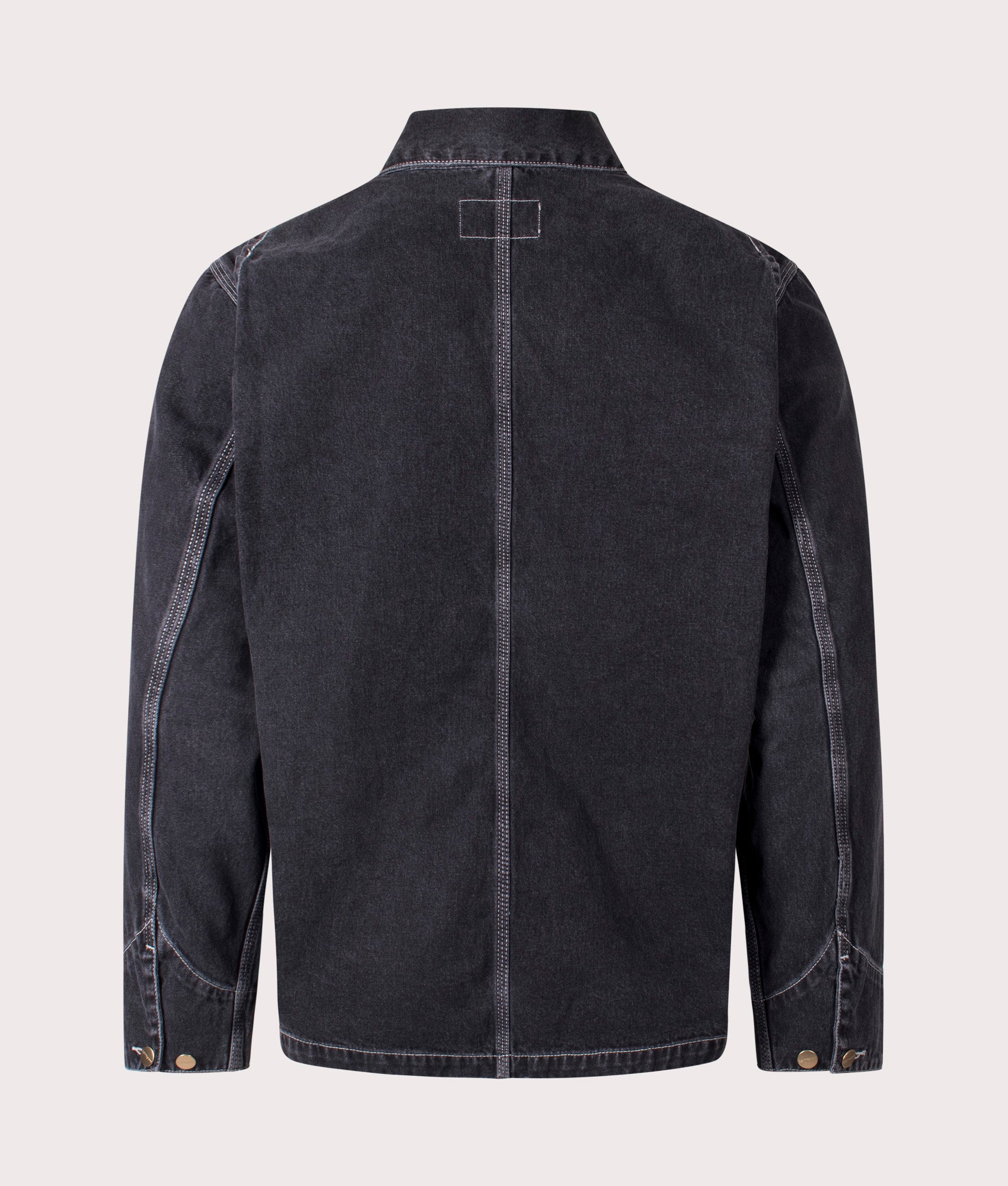 OG Chore Coat in Black Stone Washed | Carhartt WIP | EQVVS