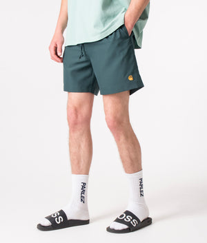 Regular-Fit-Chase-Swim-Trunks-Botanic/Gold-Carhartt-WIP-EQVVS