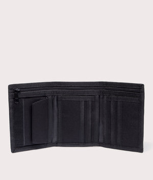 Carhartt Alec Wallet in 89xx black opened shot at EQVVS