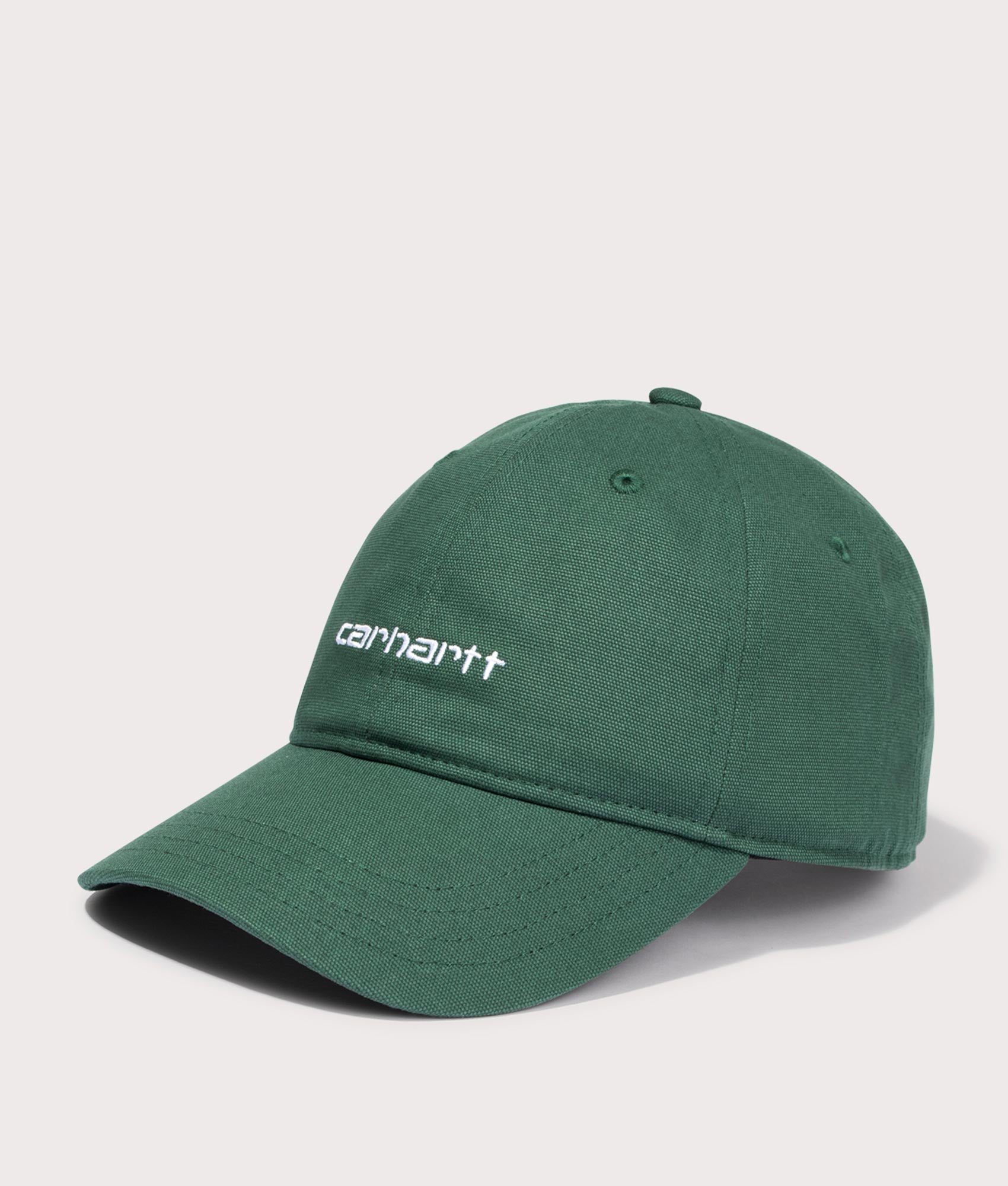 Canvas-Script-Cap-Treehouse/White-Carhartt-WIP-EQVVS