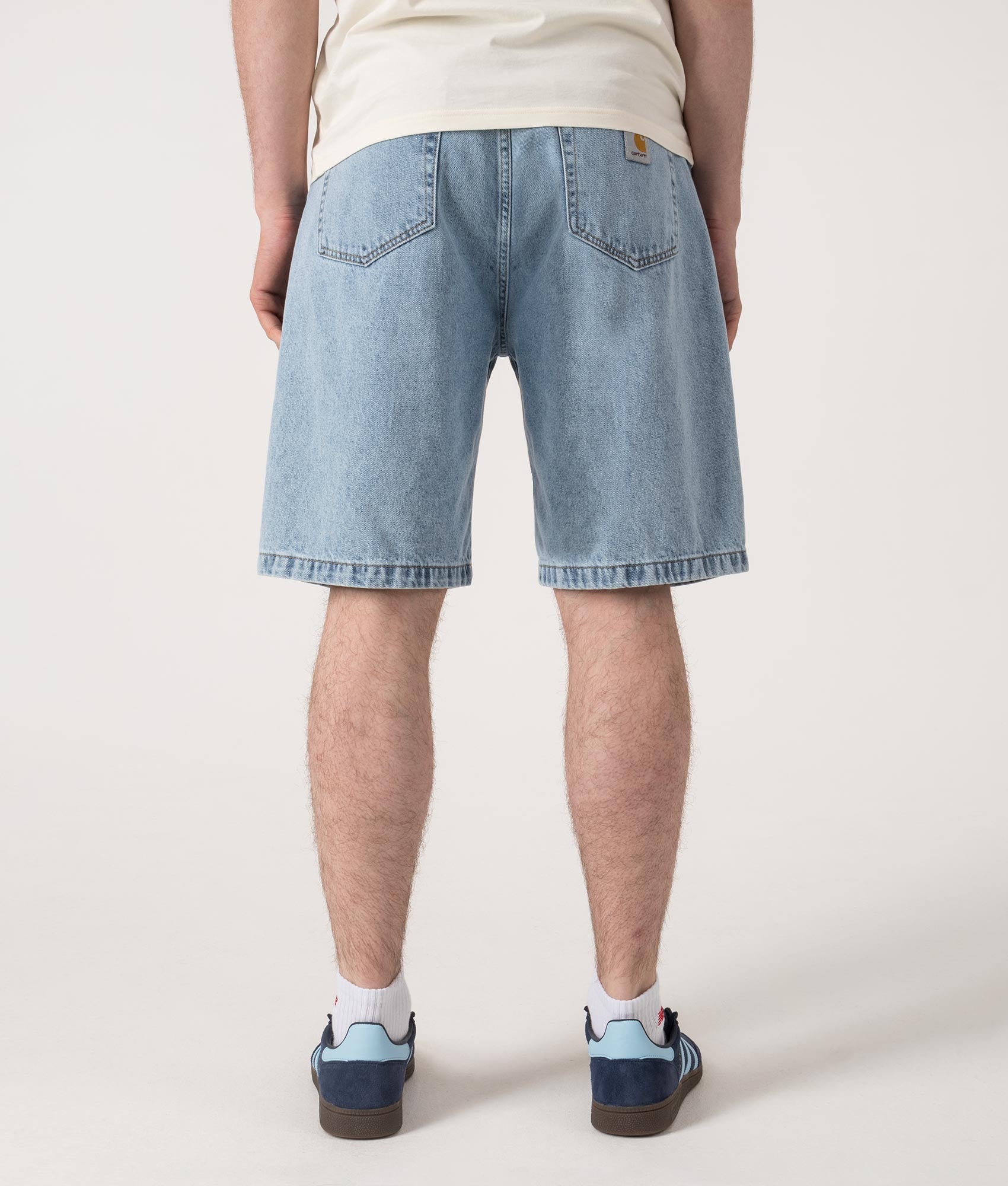Relaxed Fit Landon Shorts. Shot by EQVVS. Model Back Shot.