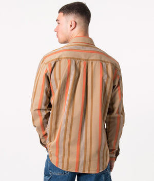 Relaxed Fit Dorado Shirt Dorado Stripe/Leather Carhartt WIP EQVVS