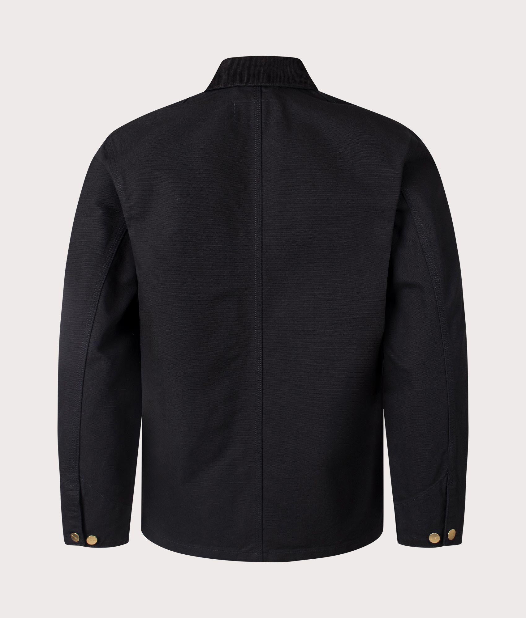 Carhartt WIP Michigan Coat in Black at EQVVS Menswear Back Shot