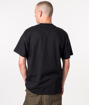 Relaxed-Fit-Souvenir-Valley-T-Shirt-Black/Wax-Carhartt-WIP-EQVVS