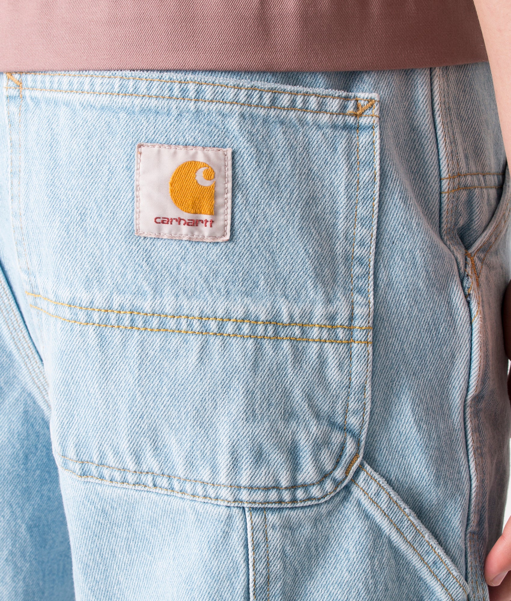 Relaxed-Fit-Single-Knee-Shorts-Blue-Carhartt-WIP-EQVVS