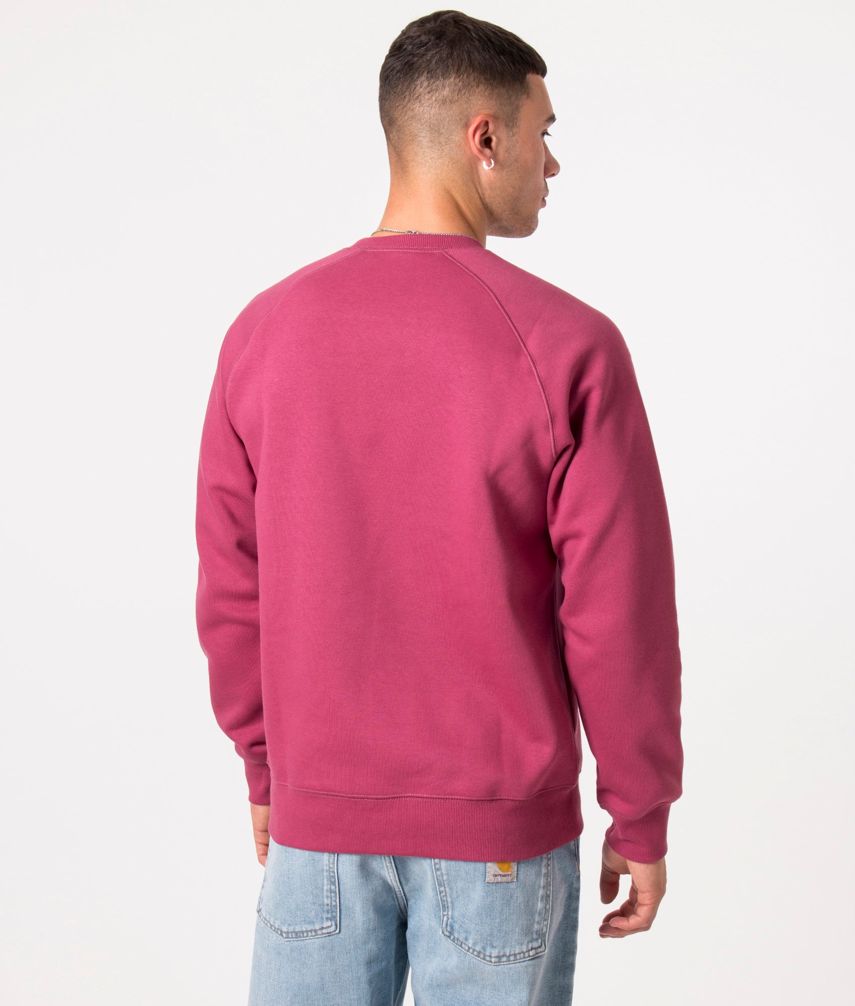 Chase-Sweatshirt-Punch/Gold-Carhartt-WIP-EQVVS