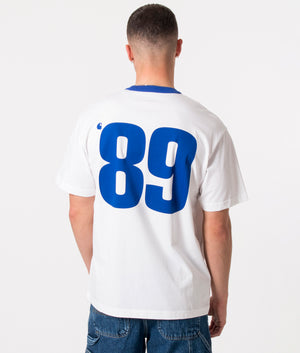 Relaxed-Fit-Ringer-T-Shirt-White/Lazurite-Carhartt-WIP-EQVVS