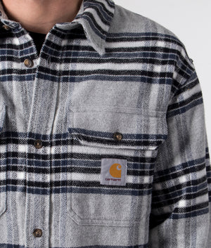 Relaxed Fit Hawkins Shirt Grey Heather | Carhartt WIP | EQVVS