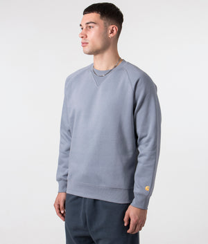 Chase-Sweatshirt-Mirror/Gold-Carhartt-WIP-EQVVS