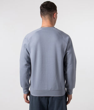 Chase-Sweatshirt-Mirror/Gold-Carhartt-WIP-EQVVS