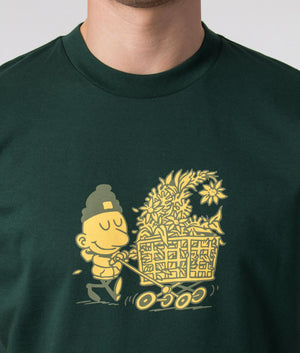Shopper-T-Shirt-1N9XX-Discovery-Green-Carhartt-WIP-EQVVS-Detail-Image