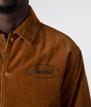 Rugged-Letterman-Jacket-Deep-H-Brown-Black-Carhartt-WIP-EQVVS-Detail-Image