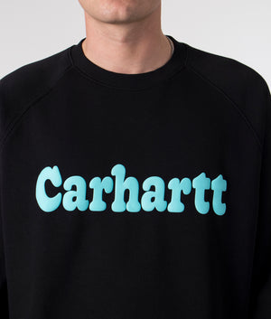 Oversized-Bubbles-Sweatshirt-Black-Carhartt-WIP-EQVVS