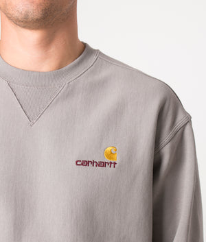 Relaxed-Fit-American-Script-Sweatshirt-Marengo-Carhartt-WIP-EQVVS