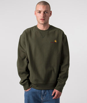 American Script Sweatshirt, Carhartt WIP, EQVVS, Front