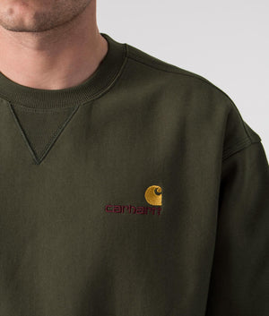 American Script Sweatshirt, Carhartt WIP, EQVVS, Detail 