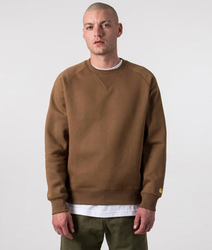 Chase-Sweatshirt-Tamarid/Gold-Carhartt-WIP-EQVVS