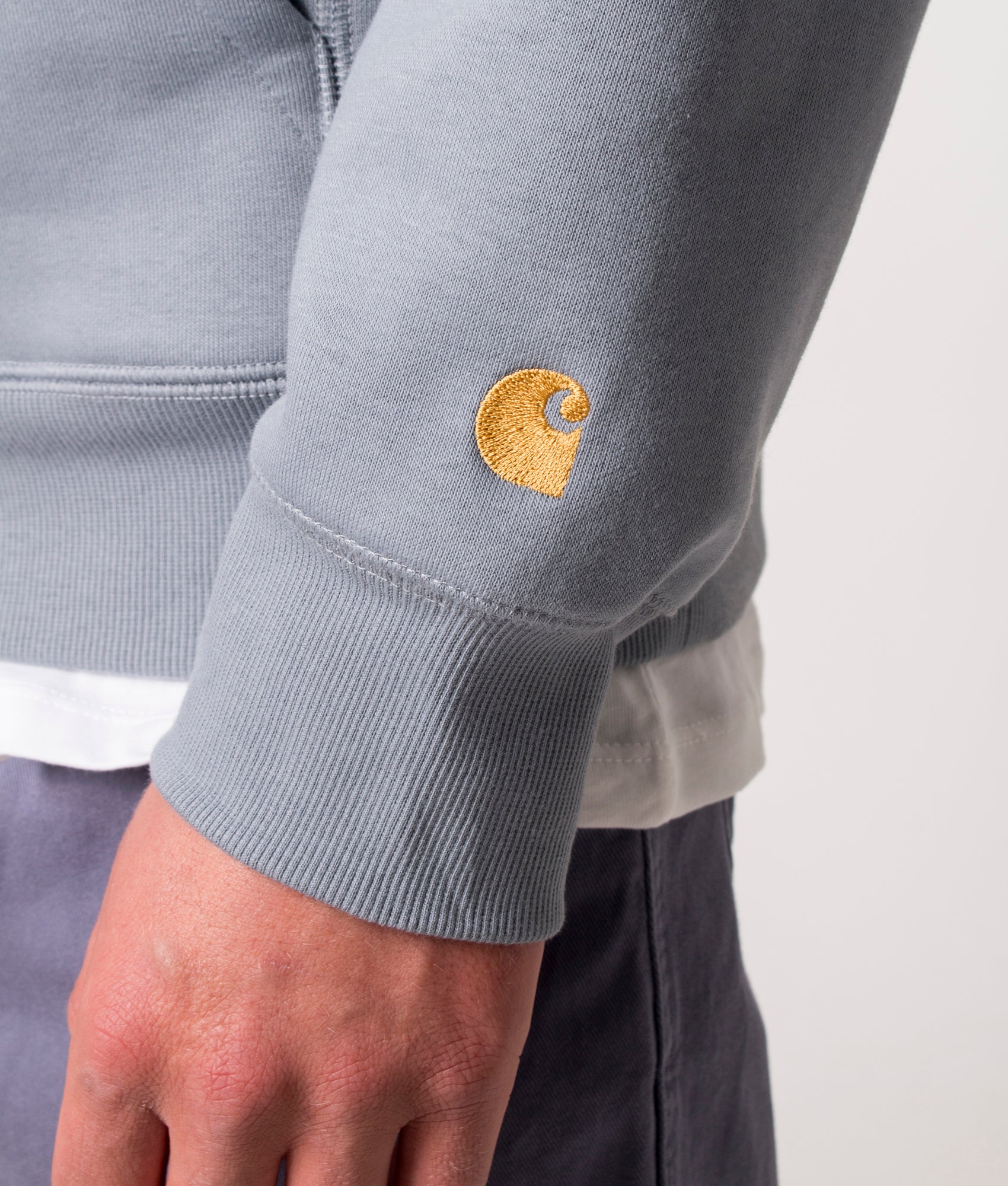 Chase-Hoodie-Mirror/Gold-Carhartt-WIP-EQVVS