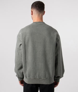 Vista-Sweat-Smoke-Green-Carharrt-Wip-EQVVS-Back-Shot