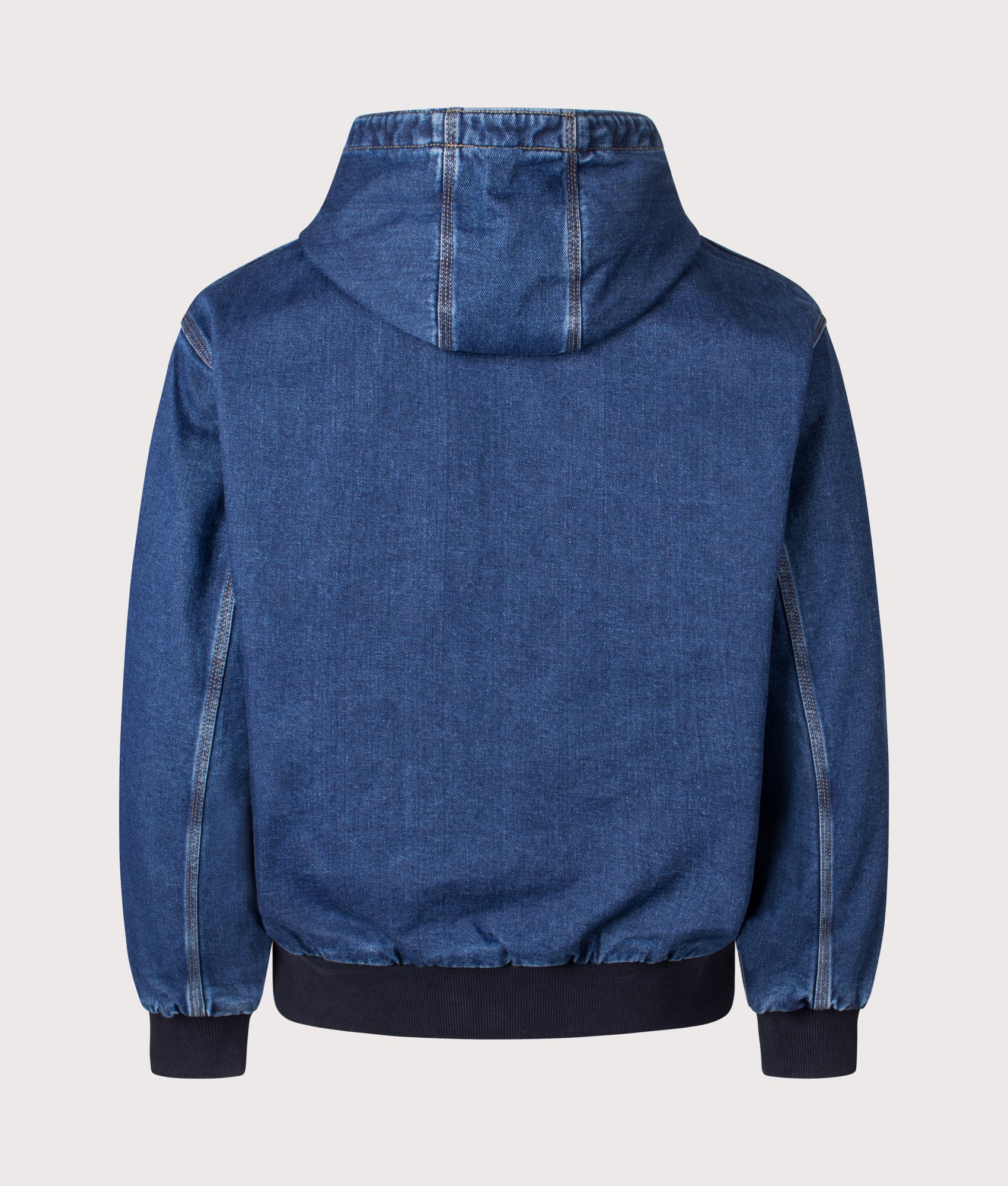 Relaxed Fit OG Active Jacket in Blue | 100% Cotton | Carhartt WIP | Shot at EQVVS | Back shot 