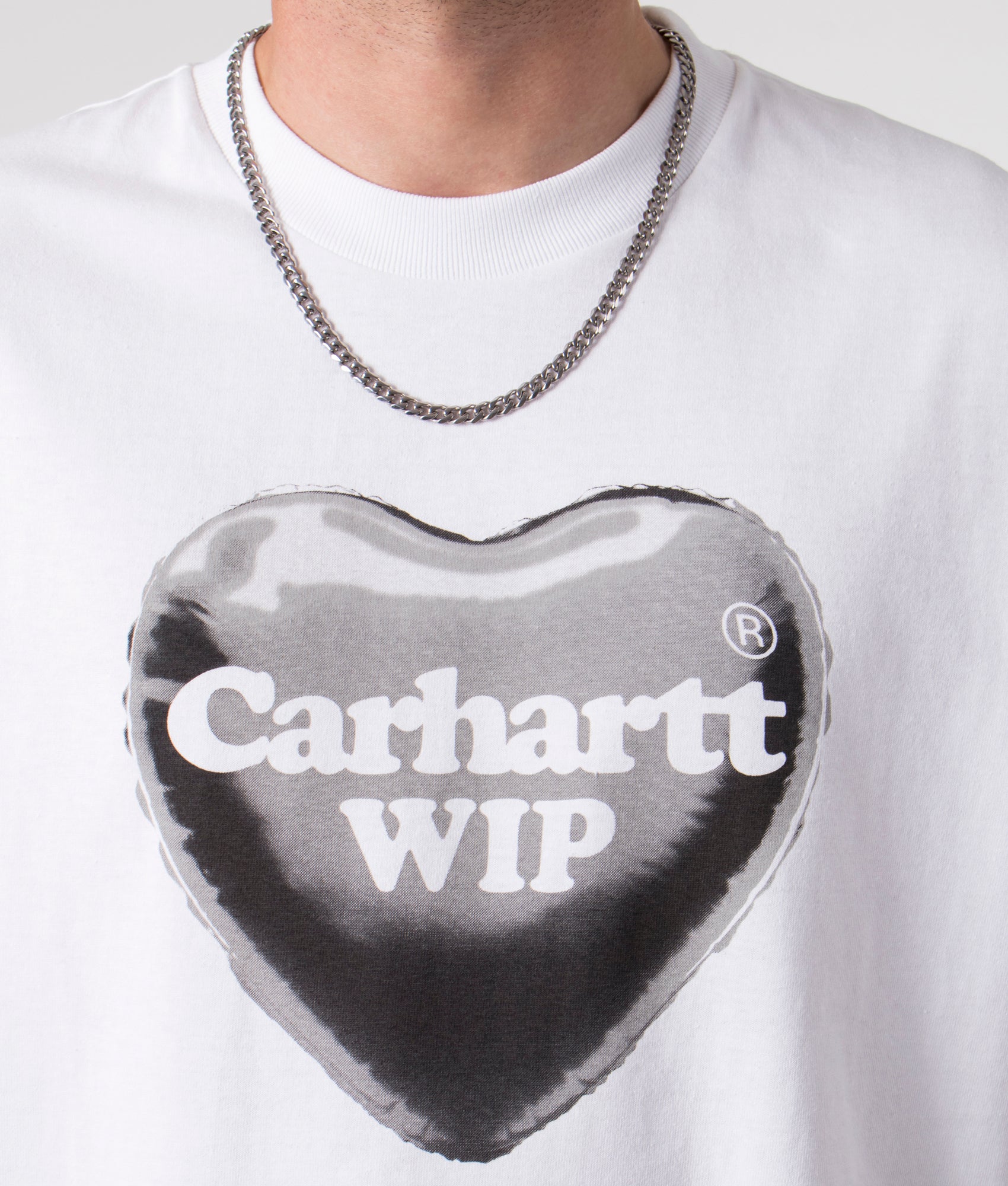 Carhartt WIP, Heart Balloon T-Shirt, White, EQVVS, Detail