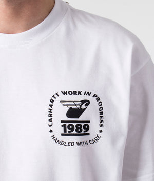 Relaxed-Fit-Stamp-State-T-Shirt-00AXX-White/Black-Carhartt-WIP-EQVVS-Detail-Image