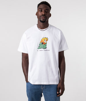Relaxed-Fit-Warm-Embrace-T-Shirt-White-Carhartt-WIP-EQVVS-Front-Image