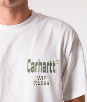 Relaxed-Fit-Home-T-Shirt-White/Dollar-Green-Carhartt-WIP-EQVVS