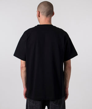 Relaxed-Fit-Heart-Patch-T-Shirt-Black-Carhartt-WIP-EQVVS-Back-Image