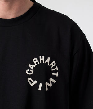 Carhartt WIP, Work Varsity T-Shirt, Black, EQVVS, Detail 