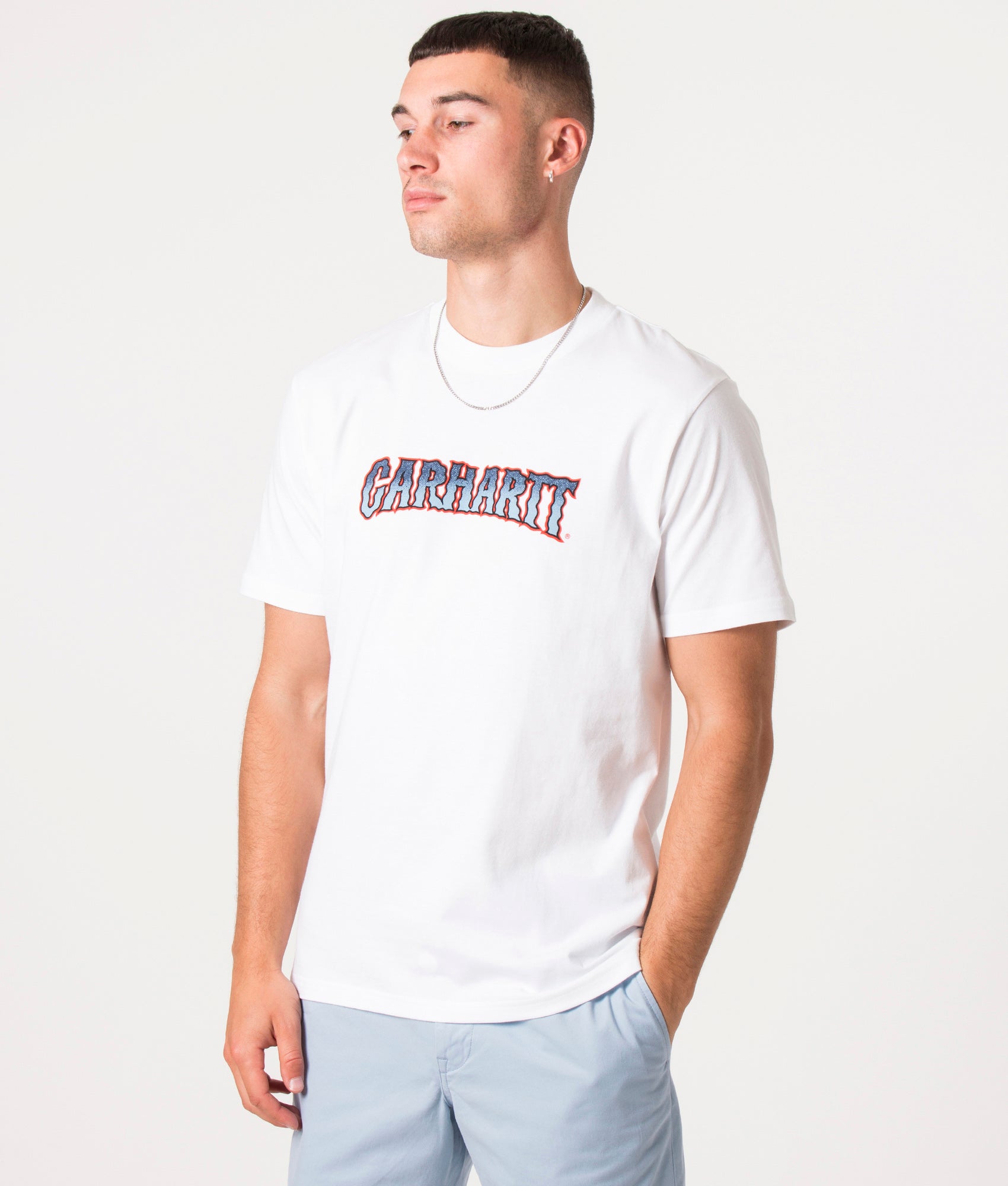 Slow-Script-T-Shirt-White-Carhartt-WIP-EQVVS