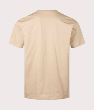 Carhartt WIP Relaxed Fit Chase T-Shirt in Sable/Gold Back Shot at EQVVS