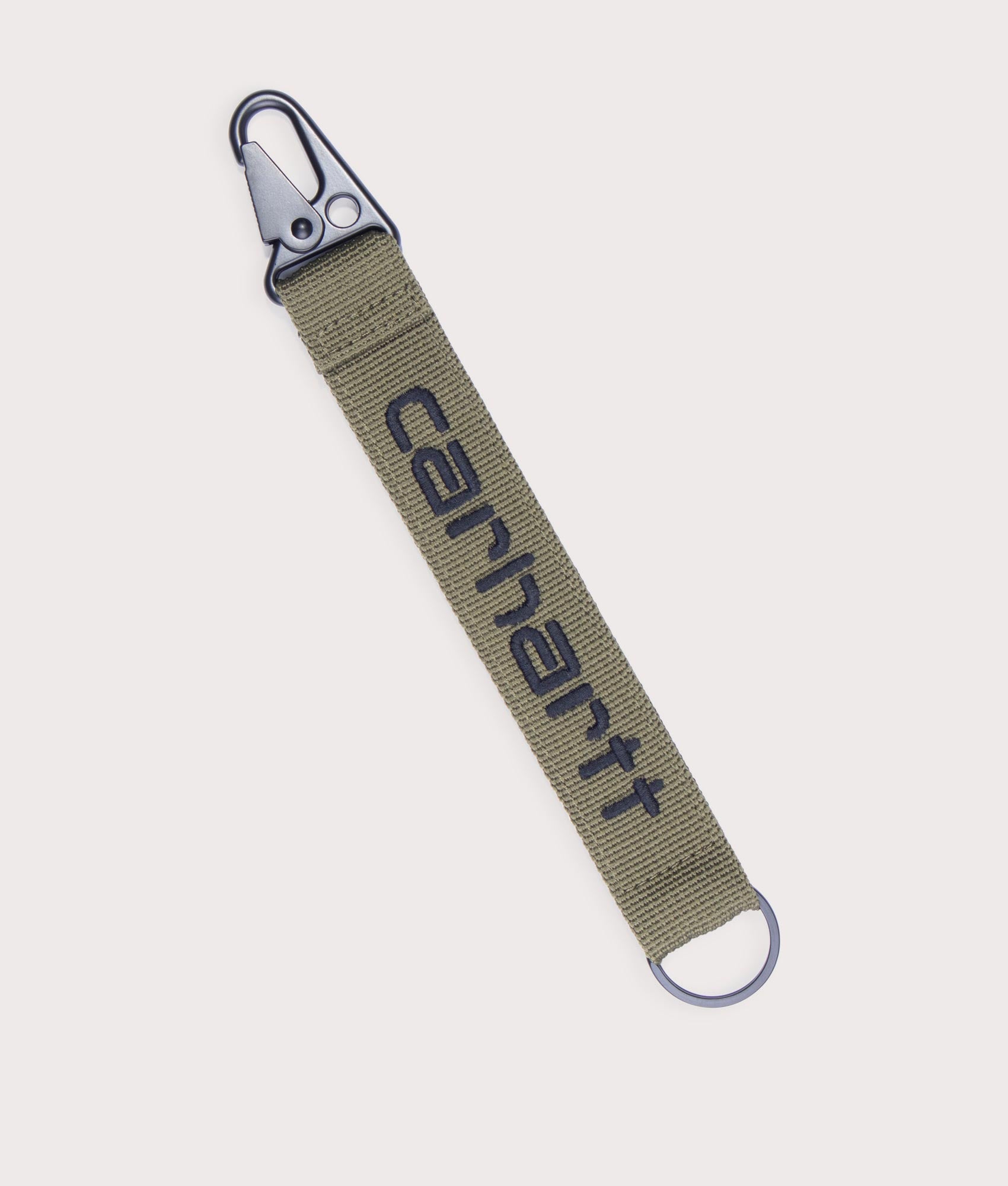 Carhartt WIP Jaden Keyholder in 22OXX Dundee/Black detail shot at EQVVS