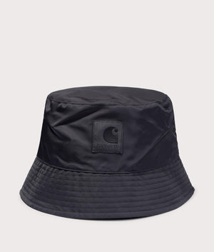 Carhartt WIP Otley Bucket Hat in 89XX Black front shot at EQVVS