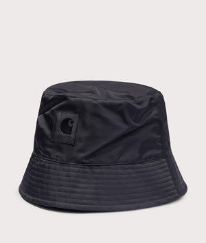 Carhartt WIP Otley Bucket Hat in 89XX Black side shot at EQVVS