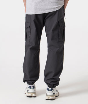 Carhartt WIP Cargo Joggers in Flint Grey Back Shot at EQVVS 