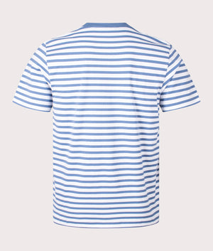 Seidler Pocket T-Shirt in Sorrent White by Carhartt WIP. EQVVS Back Shot.