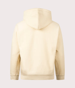 Carhartt WIP Relaxed Fit American Script Hoodie in Rattan Yellow Back Shot EQVVS