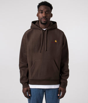 American Script Hoodie Tobacco Carhartt WIP EQVVS