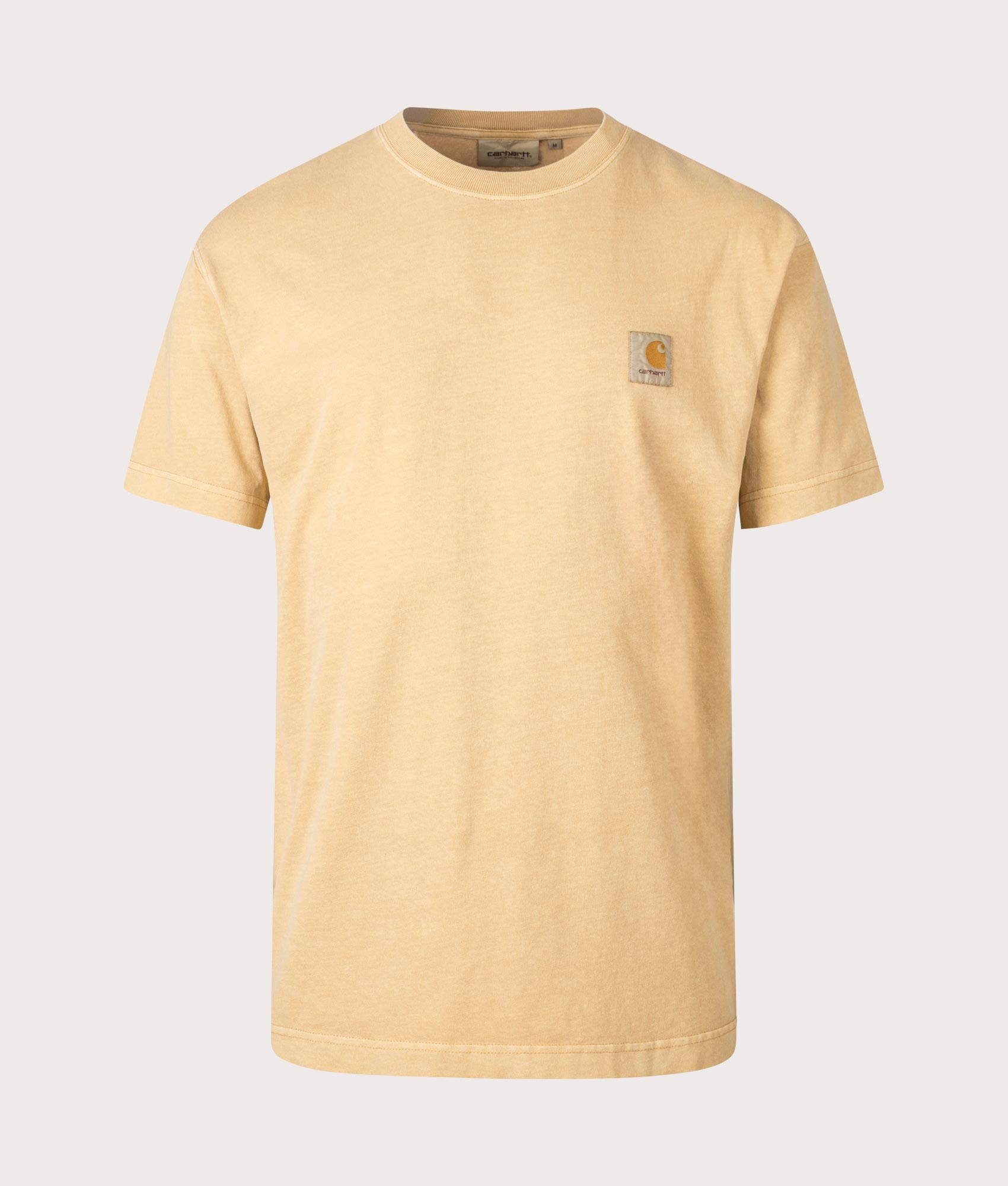 Relaxed Fit Nelson T-Shirt in Bourbon by Carhartt WIP. EQVVS Front Angle Shot.