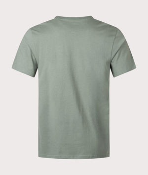 Pocket T-Shirt in Bark by Carhartt WIP. EQVVS Back Angle Shot.